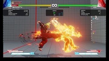 SFV Ken: Sweet EX Divekick V-Trigger Combo