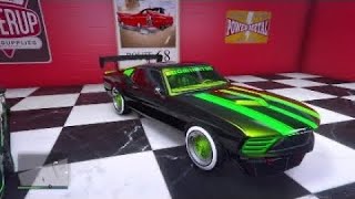 NEW STUNT SUPERFAST MUSCLE CAR ( GTA 5 DLC  )