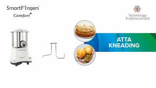 Atta Kneading Made Easy | Smart Fingers Comfort Plus Wet Grinder screenshot 5