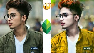 Very Easy Stylish Photo Editing By Snapseed App/Simple Photo To Stylish Photo/Photo retouching