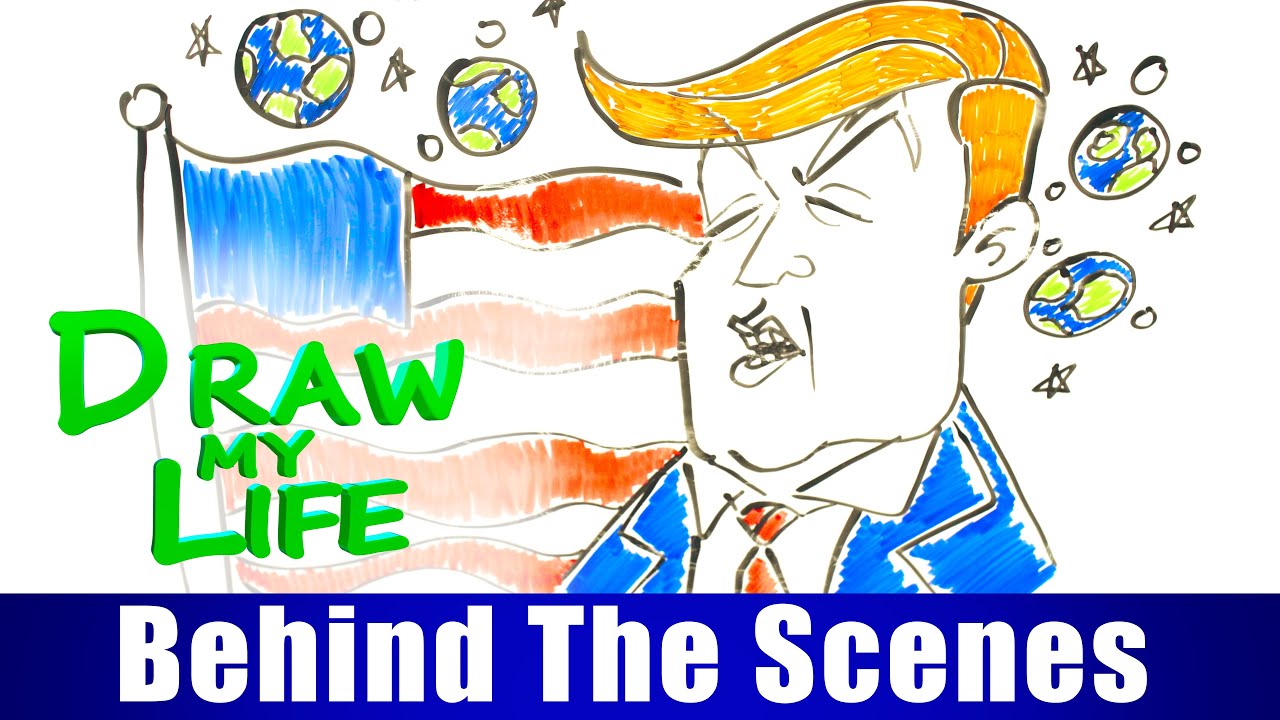 Watch DRAW MY LIFE - Donald Trump (The Musical) BTS on YouTube