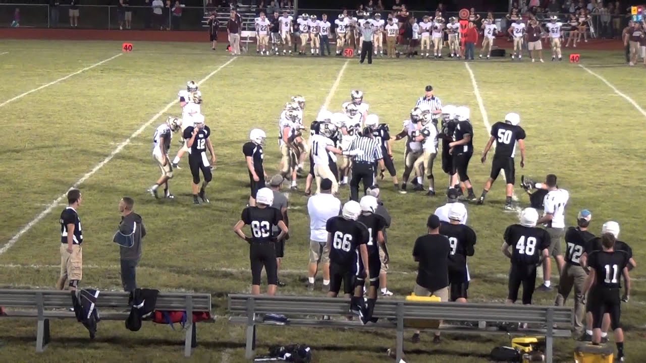 canastota football 9 11 2015 YouTube