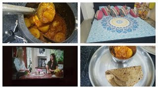 Vlog : Spending Quality Time With Family | Cooking Dum Aloo | Indian Mom Studio