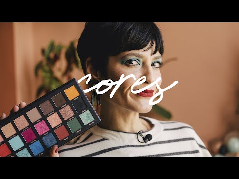 Vídeo: Quais cores combinam com a sombra verde? Hacks para maquiagem colorida