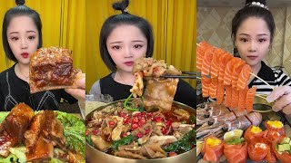 MUKBANG: "BIG BITE" ASMR Soothing Sounds While Enjoying Delicious Treats 음식 먹방 모음이 #315