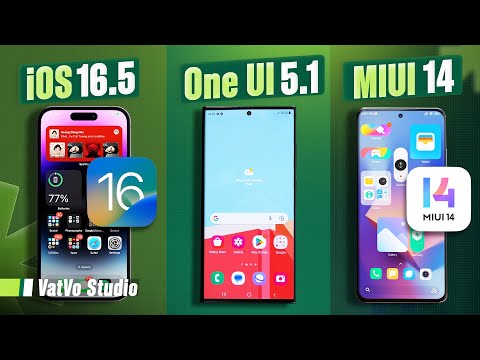 So sánh iOS 16.5, MIUI 14 và OneUI 5.1 | Vật Vờ Studio