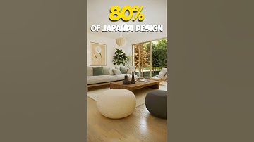 80% van Japandi Design gebruikt dit. #interieurontwerp #japandi