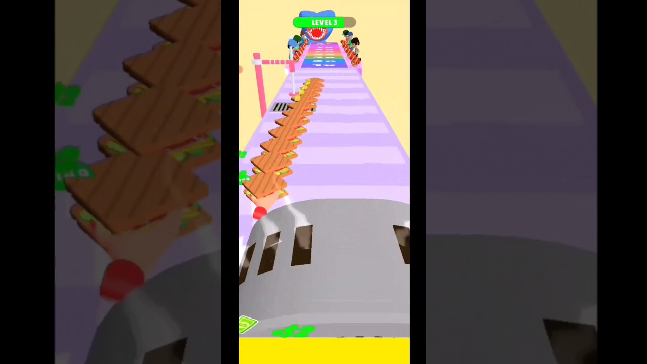 Sandwich Runner 3D Gameplay Android/Ios Level 3 