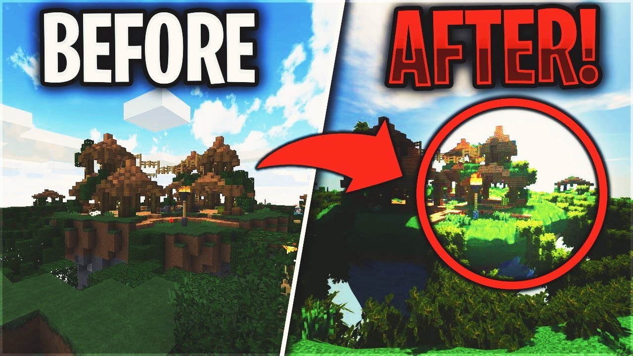 This *NEW* Graphics MOD makes Minecraft look like REAL LIFE - YouTube