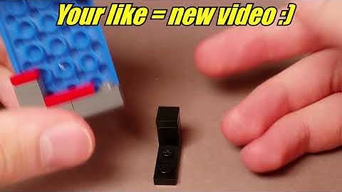 How to build a Lego Tic Tac Candy Machine