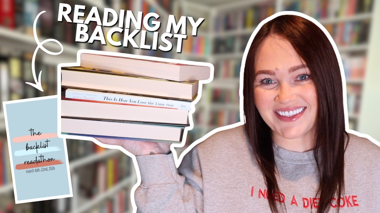 I'm Finally Reading My TBR 👀 | Backlist Readathon TBR