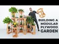 Building a Modular Plywood Garden