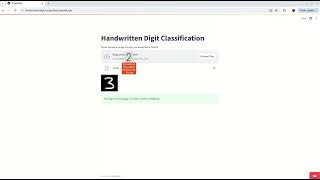 Handwritten digits image classification
