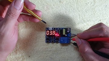 โมดูลตั้งเวลา หน่วงเวลา ปิดเปิดไฟ AC 110~250V LED Display Automation Digital Delay Timer Control