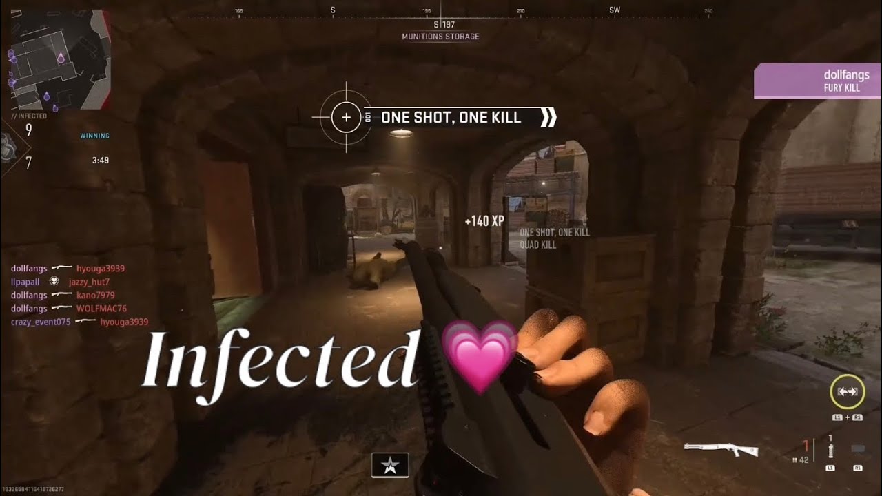 Infected mode on MW2 is lots of fun ~ - YouTube