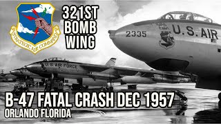 Rare 1957 Film Found!  - Day of crash footage?  B-47 Stratojets and British V-Force Bombers.