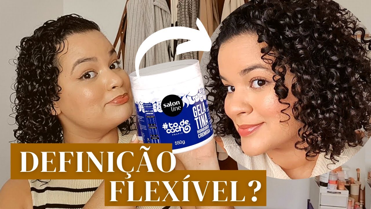 FINALIZA E ANALISA: GELATINA HIDRATANTE E CREMOSA DA SALON LINE | DEFINIÇÃO FLEXÍVEL! SERÁ?