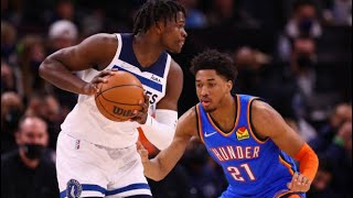 Oklahoma City Thunder vs Minnesota Timberwolves Full Game Highlights | January 5 | 2022 NBA Season