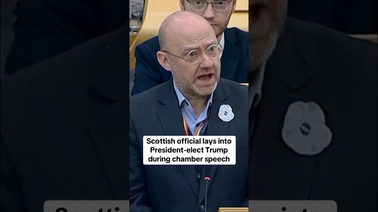 Scottish official LAYS INTO Trump in FIERY Speech