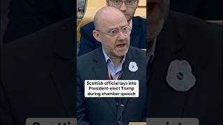 Scottish official LAYS INTO Trump in FIERY Speech