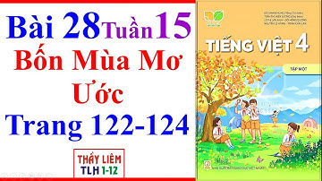 Tiếng Việt Lớp 4 Bài 28 Tuần 15 | Bốn Mùa Mơ Ước | Trang 122 - 124 | Kết Nối Tri Thức