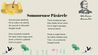 Mihai Eminescu romanian Poem By Ela