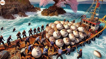 Cá Nóc Khủng - Ngư Dân Nhật Bắt và Chế Biến Cá Nóc Độc Như Thế Nào - Cá Độc Nhất Thế Giới