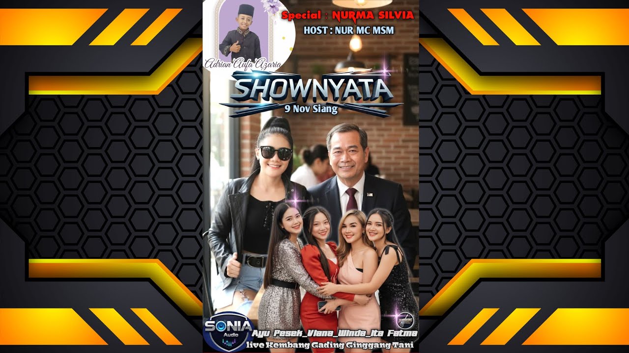 SHOW NYATA LIVE MUSIK  KHITANAN ADRIAN AUFA AZARIA  PUTRA BAPAK SUGI PRAYITNO - IBU LIS APRIYANTI