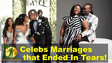 10 SA Celebs whose Marriages ended Recently in divorce and tears