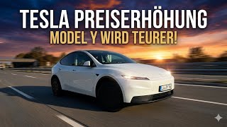 How much will it cost? Tesla price increase for the Model Y!
