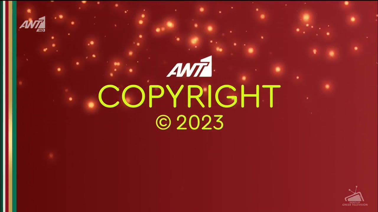 ANT1 Christmas Copyright Ident 2 (2023) YouTube