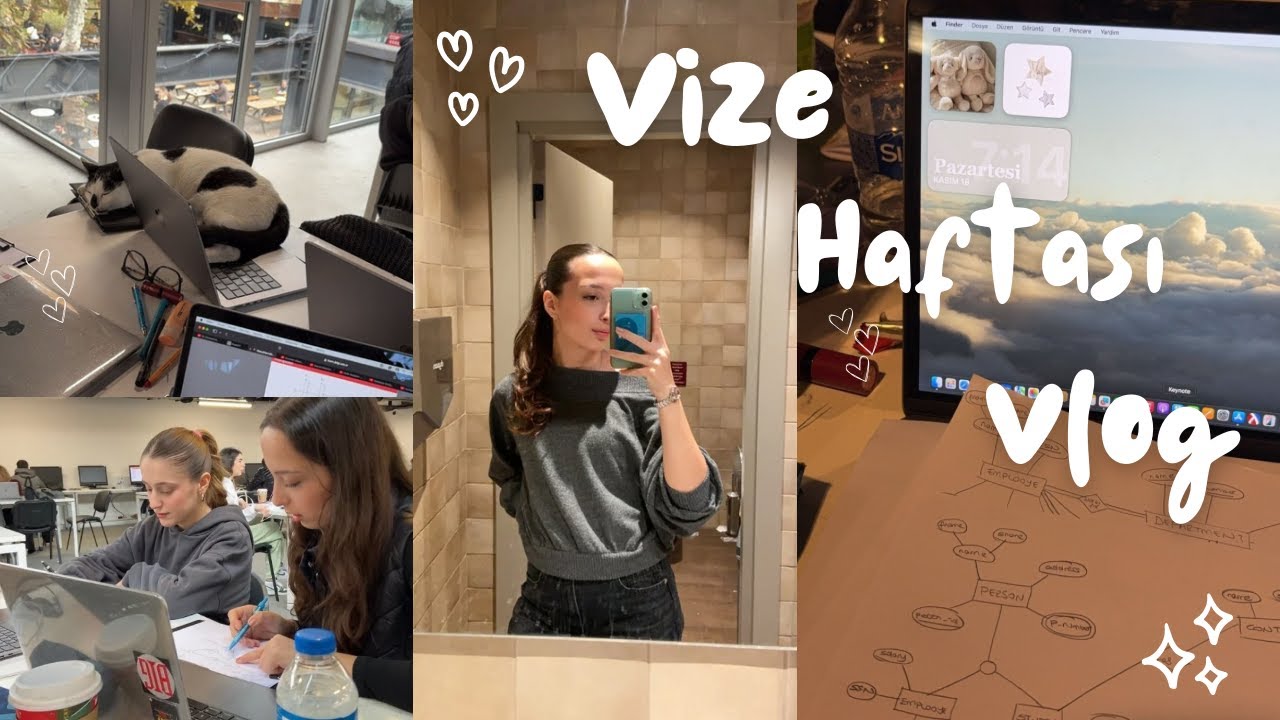 VİZE HAFTASI Bilgi Üniversitesi Bilgisayar mühendisliği #bilgiüniversitesi #vlog