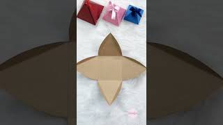 DIY PYRAMID BOX FOR CHRISTMAS/. #handmade #heartscrapbook #album #unique #craftideas #crafting