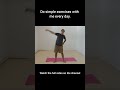 Do simple exercises with me every day!