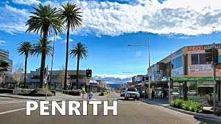 Penrith NSW Australia | Driving Around PENRITH City Centre