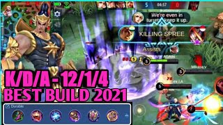 Gatotkaca!!! Best Build 2021 || Mobile Legend Gameplay...