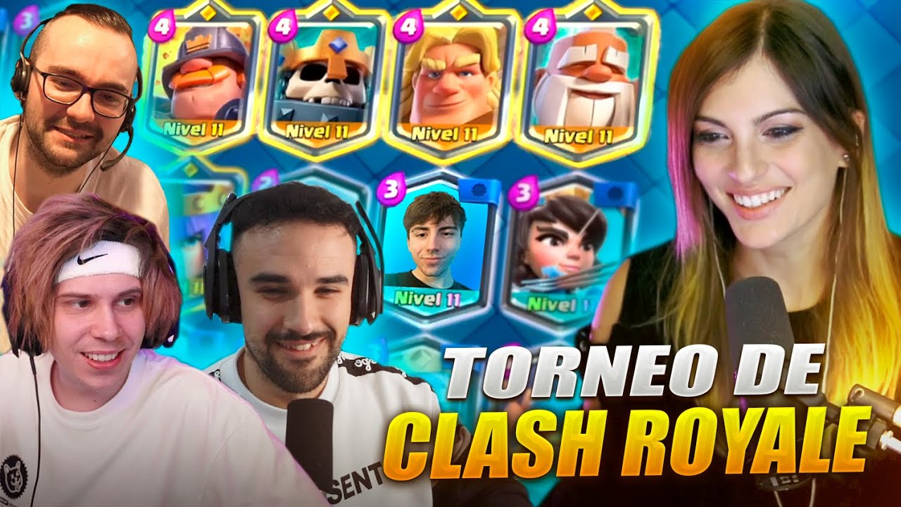 TORNEO STREAMERS CLASH ROYALE con RUBIUS ILLOJUAN y XOKAS (Beniju nos entrena) | Cristinini