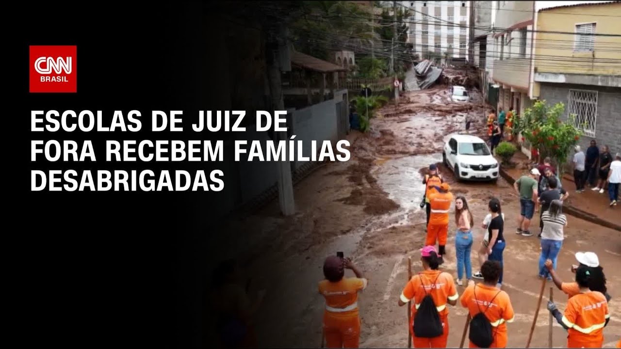 Tragédia em MG: Juiz de Fora transforma escolas em abrigos | CNN NOVO DIA