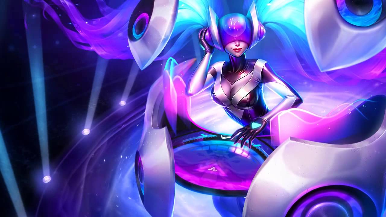 DJ Sona Login Screen - Ethereal Track
