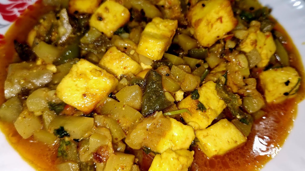 #Paneer diye lau er receipe#niramish ranna#bengali food #IndianFood#traditional recipe#viral video 