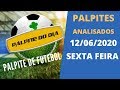Palpites de futebol do dia 12/06/2020 Esporte Net, Net ...