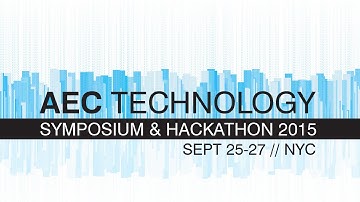 AEC Technology Symposium 2015: Data-Driven Design