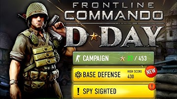 Frontline commando D day v3.0.4 : Android Gameplay