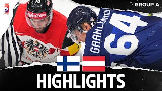 Highlights | Finland vs. Austria | 2024 #MensWorlds screenshot 5
