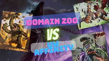 DOMAIN ZOO VS UW AFFINITY | MTGO MODERN