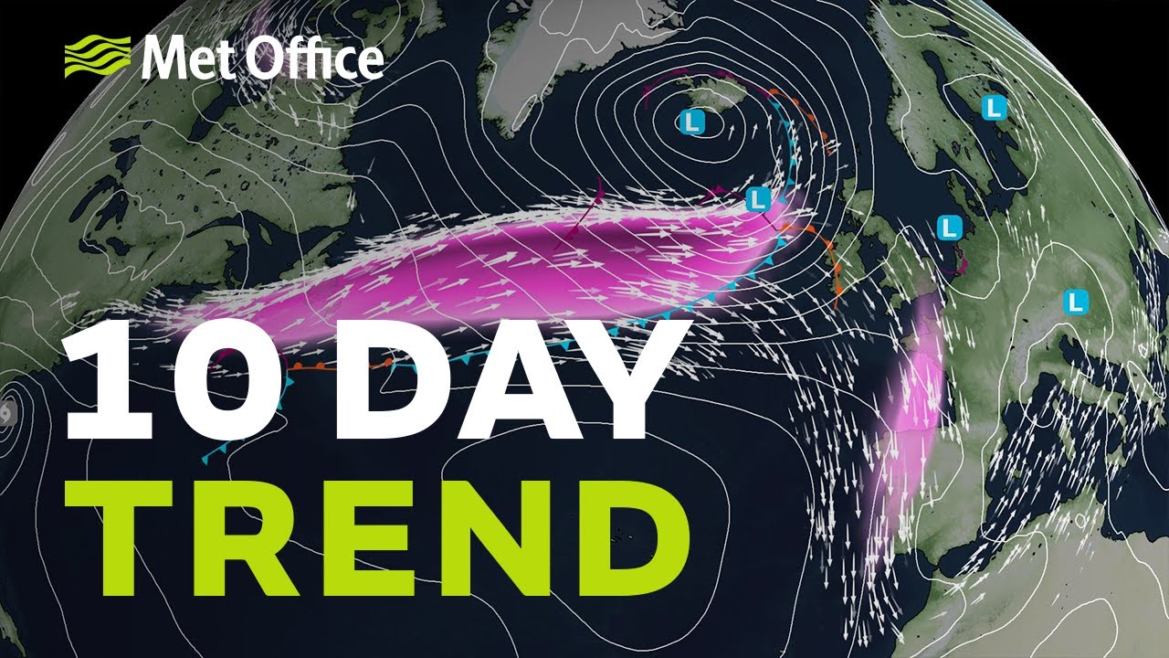 10 day trend – The first wet and windy spell of the Autumn but will it ...