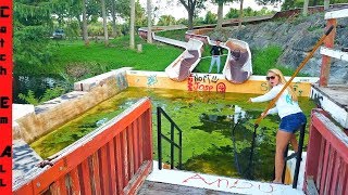 SAVING FISH in ABANDONED WATER PARK!