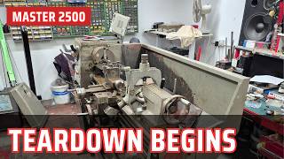 Colchester Master 2500 Restoration — The Teardown Begins
