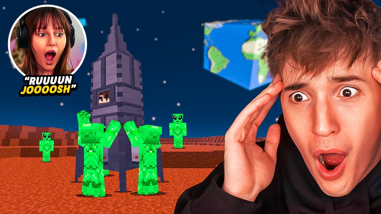 I Trapped Freya In Space On Minecraft SMP!