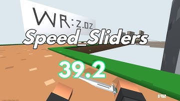 Speed_Sliders WORLD RECORD NO SKIPS NO UNDERRAMP - 39.2 Speedrun (personna) - Uncapped | Krunker.io